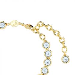 Bracelet femme swarovski imber tennis métal doré et cristaux 5688419 - bracelets-femme - edora - 2