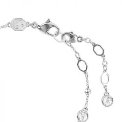 Bracelet femme imber swarovski métal rhodié blanc et cristaux 5696079 - bracelets-femme - edora - 2