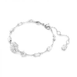 Bracelet femme idyllia swarovski métal rhodié blanc et oxydes 5691485 - bracelets-femme - edora - 2