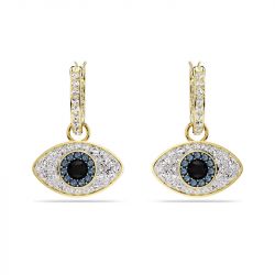 Boucles d'oreilles femme swarovski symbolica métal doré et cristaux 5692163 - boucles-d-oreilles-femme - edora - 0