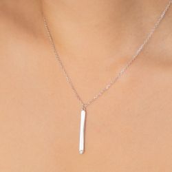 Collier femme la garçonne so addict argent 925/1000 et diamant 20700036 - colliers-femme - edora - 1