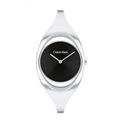 Montre femme elated calvin klein acier blanc 25200423 - montres-femme - edora - 0