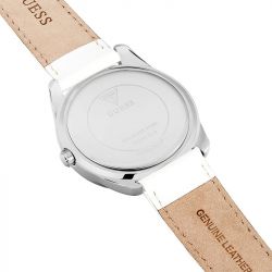 Montre femme guess cuir blanc w0627l4 - accueil - edora - 2