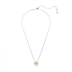 Collier femme idyllia swarovski métal argenté et cristaux 5679939 - colliers-femme - edora - 2