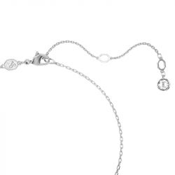 Collier femme idyllia swarovski métal argenté et cristaux 5680013 - colliers-femme - edora - 3