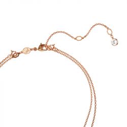 Collier femme multiple sublima swarovski métal doré rose 5683449 - colliers-femme - edora - 3