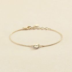 Bracelet femme blossom agatha laiton doré 02480314-113-tu - bracelets-femme - edora - 2