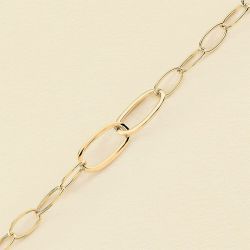 Bracelet femme chain agatha laiton doré 02450957-157-tu - bracelets-femme - edora - 2