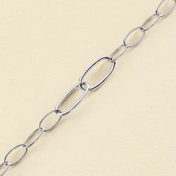 Bracelet femme chain  agatha laiton argenté 02450956-064-tu - bracelets-femme - edora - 2