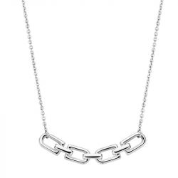 Collier femme ti sento argent 925/1000 bicolore et oxydes 34044zy - colliers-femme - edora - 3