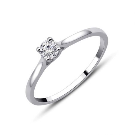 Bagues femme: diamant, bague argent, or & chevaliere femme - solitaires - edora - 2