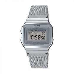 Montre Digitale CASIO Vintage Acier Argenté