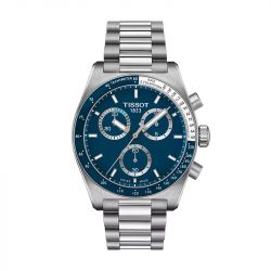 Montre homme chronographe tissot pr516 acier argenté t1494171104100 - montres - edora - 0