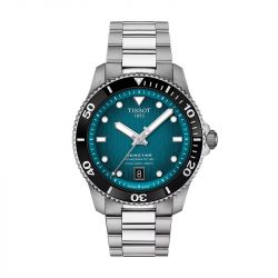 Montre homme automatique tissot seastar 1000 powermatic acier argenté t1208071109100 - montres - edora - 0