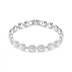 Bracelet femme swarovski tennis una angelic argenté cristaux 5682279 - bracelets-femme - edora - 0