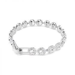 Bracelet femme swarovski tennis una angelic argenté cristaux 5682279 - bracelets-femme - edora - 4