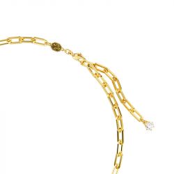 Collier femme swarovski constella  doré et cristaux 5683354 - colliers-femme - edora - 4