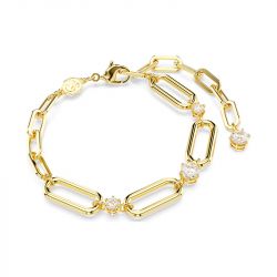 Bracelet femme swarovski constella doré cristaux 5683359 - bracelets-femme - edora - 0