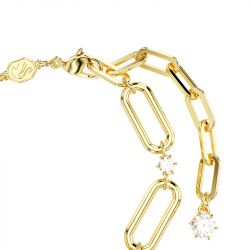 Bracelet femme swarovski constella doré cristaux 5683359 - bracelets-femme - edora - 3