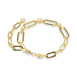 Bracelet femme swarovski constella doré cristaux 5683359 - bracelets-femme - edora - 4