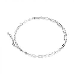 Collier femme swarovski constella argenté cristaux 5683360 - colliers-femme - edora - 6