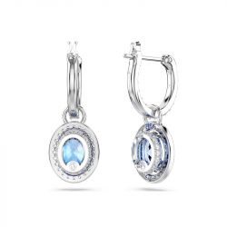 Boucles d'oreilles femme  pendantes swarovski una angelic argenté et cristaux 5671817 - boucles-d-oreilles-femme - edora - 4