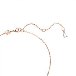 Collier femme swarovski idyllia doré rose et cristaux 5674211 - colliers-femme - edora - 3