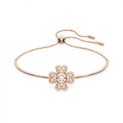 Bracelet femme swarovski idyllia matrix doré rose et cristaux 5674487 - bracelets-femme - edora - 0