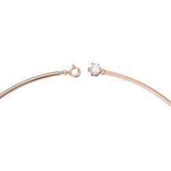 Collier femme swarovski constella doré rose et cristaux 5609710 - colliers-femme - edora - 3