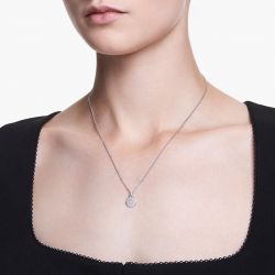 Collier femme swarovski sublima argenté et cristaux 5683446 - colliers-femme - edora - 1