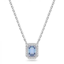 Collier femme swarovski una argenté et cristaux 5614926 - colliers-femme - edora - 0