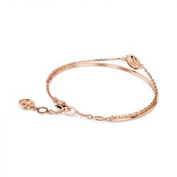 Bracelet femme jonc swarovski sublima matrix doré rose et cristaux 5683452 - bracelets-femme - edora - 4