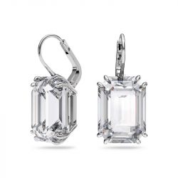 Boucles d'oreilles femme  pendantes swarovski millenia argenté et cristaux 5636569 - boucles-d-oreilles-femme - edora - 0