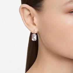 Boucles d'oreilles femme  pendantes swarovski millenia argenté et cristaux 5636569 - boucles-d-oreilles-femme - edora - 2