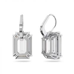 Boucles d'oreilles femme  pendantes swarovski millenia argenté et cristaux 5636569 - boucles-d-oreilles-femme - edora - 4