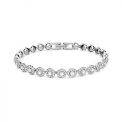 Bracelet femme swarovski tennis una angelic argenté cristaux 5071173 - bracelets-femme - edora - 0