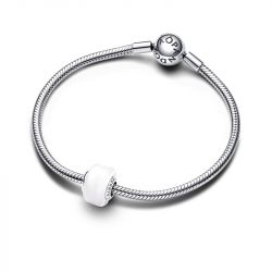 Charm pandora mini murano blanc 793118c00
 - charms - edora - 3