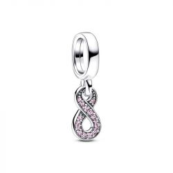 Charm pandora pendant symbole de l'infini scintillant 792766c01
 - charms - edora - 0