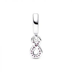 Charm pandora pendant symbole de l'infini scintillant 792766c01
 - charms - edora - 2