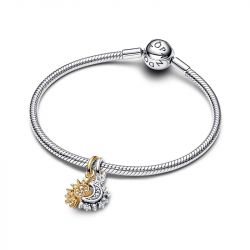 Charm pandora pendant soleil & lune séparable 763585c01
 - charms - edora - 3