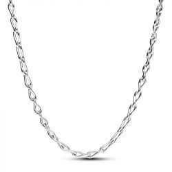 Collier femme chaîne pandora argent 925/1000 maille infini 393052c00-50 - colliers-femme - edora - 0