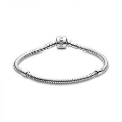 Bracelet femme pandora argent 925/1000 serpent 590702hv-18 - bracelets-femme - edora - 2