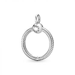 Pendentif femme pandora argent 925/1000 o pandora moments 398296
 - pendentifs - edora - 0