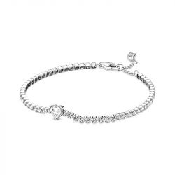 Bracelet femme pandora argent 925/1000 serpent 590041c01-18 - bracelets-femme - edora - 0