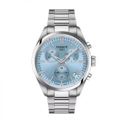 Montre homme chronographe tissot pr 100 acier argenté  t1504171135100 - montres-homme - edora - 0