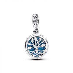 Charm pandora pendant double arbre de l'infini phosphorescent 793599c01
 - charms - edora - 0