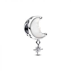 Charm pandora lune & Étoile polaire 793594c01
 - charms - edora - 0