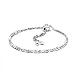 Bracelet femme pandora argent 925/1000 rivière coulissant scintillant 599375c01-2
 - bracelets-femme - edora - 0