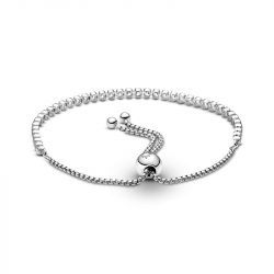 Bracelet femme pandora argent 925/1000 rivière coulissant scintillant 599375c01-2
 - bracelets-femme - edora - 1