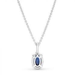 Collier femme pandora argent 925/1000 halo spectaculaire scintillant 390055c01-45 - colliers-femme - edora - 2